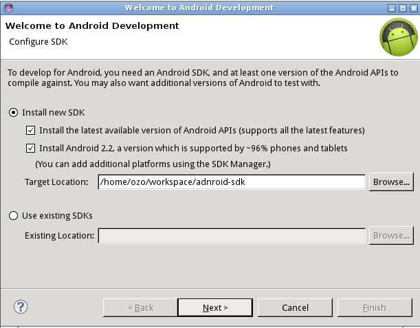 Установка Android SDK